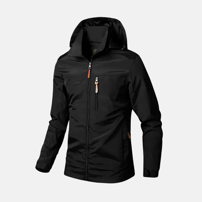 Jack Nylon Windbreaker | Hooded Relaxed Fit Windbreaker