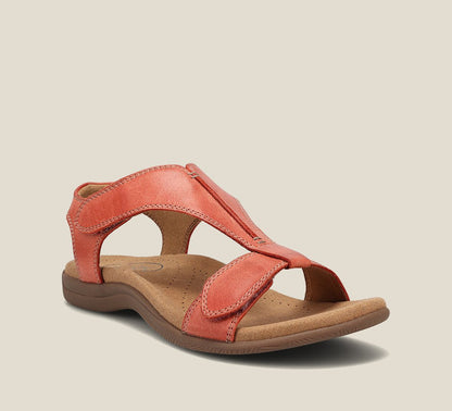 Women’s Sandals – Ergonomic Fit – Adjustable Velcro Straps – Cushioned Breathable Footbed