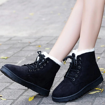 Isla Lace-Up Trim | Lug Sole Ankle Boots