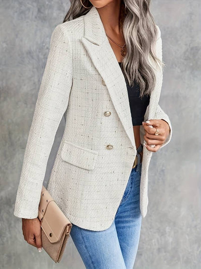 Women’s Blazer – Tailored Fit – Double Breasted – Notched Lapel