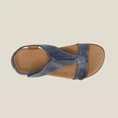 Women’s Sandals – Ergonomic Fit – Adjustable Velcro Straps – Cushioned Breathable Footbed