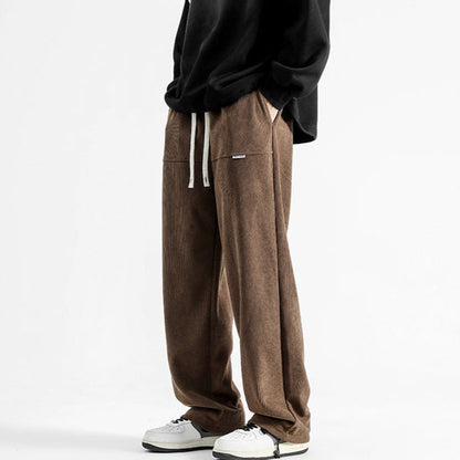 Jacob Relaxed Fit Pants | Drawstring Waist Side Pockets Pants
