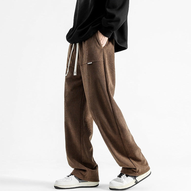 Jacob Relaxed Fit Pants | Drawstring Waist Side Pockets Pants