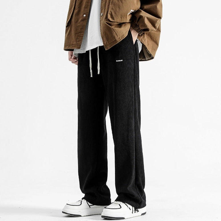 Jacob Relaxed Fit Pants | Drawstring Waist Side Pockets Pants