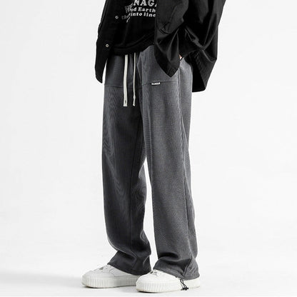 Jacob Relaxed Fit Pants | Drawstring Waist Side Pockets Pants