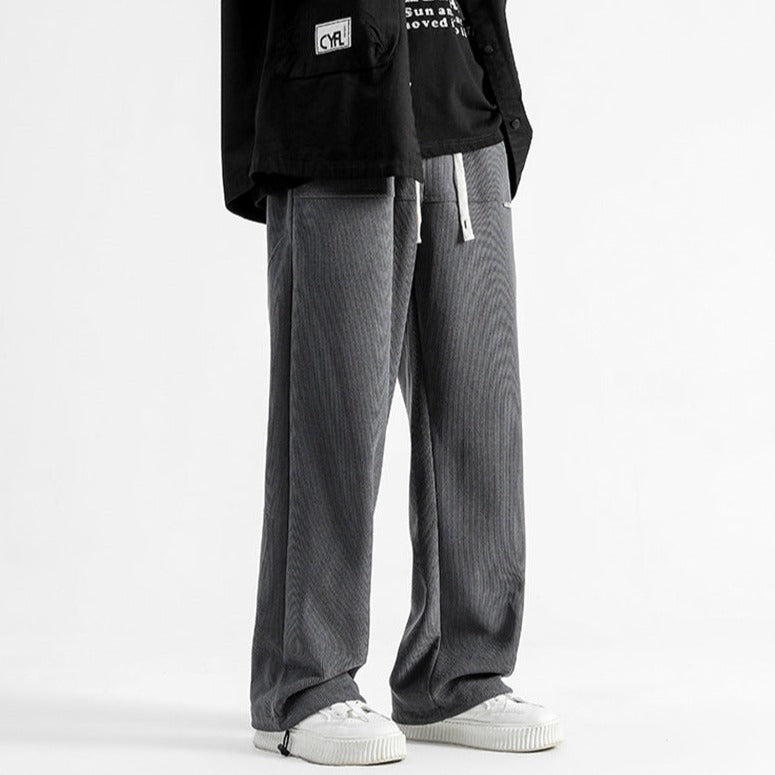 Jacob Relaxed Fit Pants | Drawstring Waist Side Pockets Pants