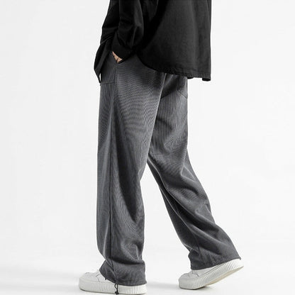 Jacob Relaxed Fit Pants | Drawstring Waist Side Pockets Pants