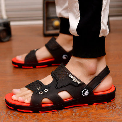 Men’s Sandals – Adjustable Fit – Cushioned Sole – Lightweight Breathable Design