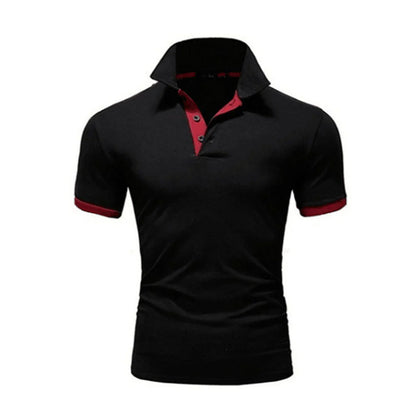 Men’s Polo Shirt – Slim Fit – Short Sleeve – Natural Fibers – Classic Collar