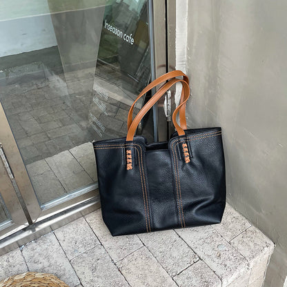 Women’s Tote Bag – Structured Design – Soft Textured Finish – Dual Handle Style