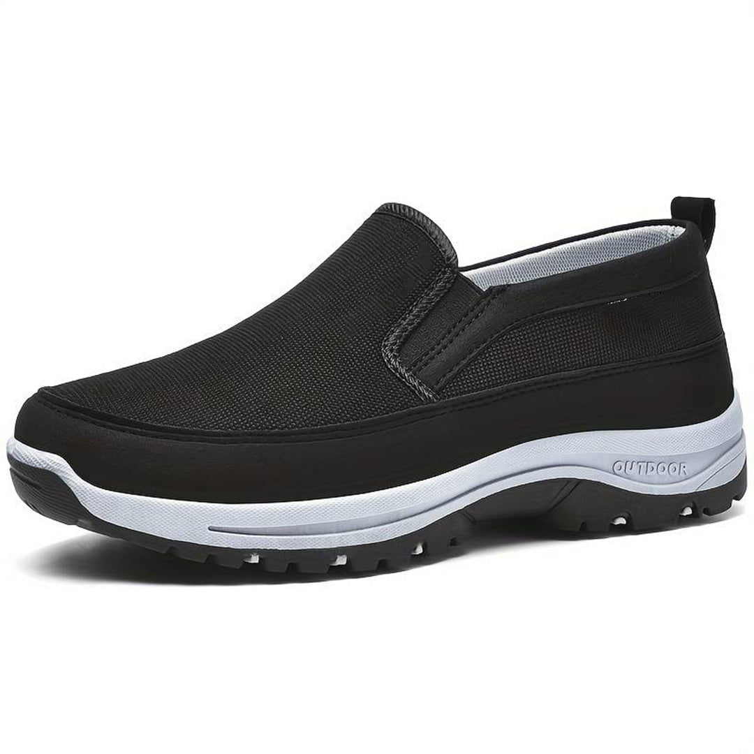 Men’s Slip-On Shoes – Cushioned Sole – Low-Cut – Casual Fit