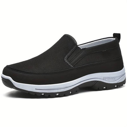 Men’s Slip-On Shoes – Cushioned Sole – Low-Cut – Casual Fit