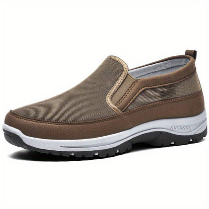 Men’s Slip-On Shoes – Cushioned Sole – Low-Cut – Casual Fit