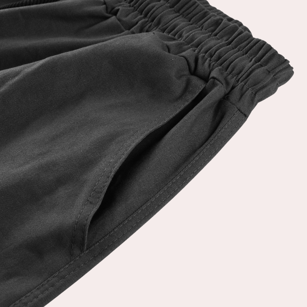 Men’s Cargo Pants – Relaxed Fit – Straight Leg – Cotton Blend – Utility Pockets
