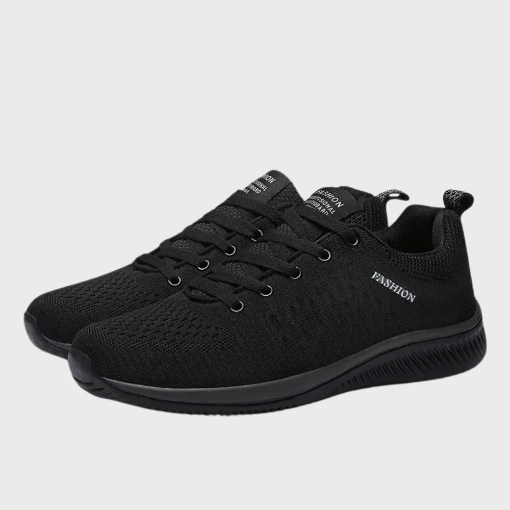 Men’s Running Shoes – Soft Knit – Low-Top Athletic Fit – Breathable Lace-Up Design