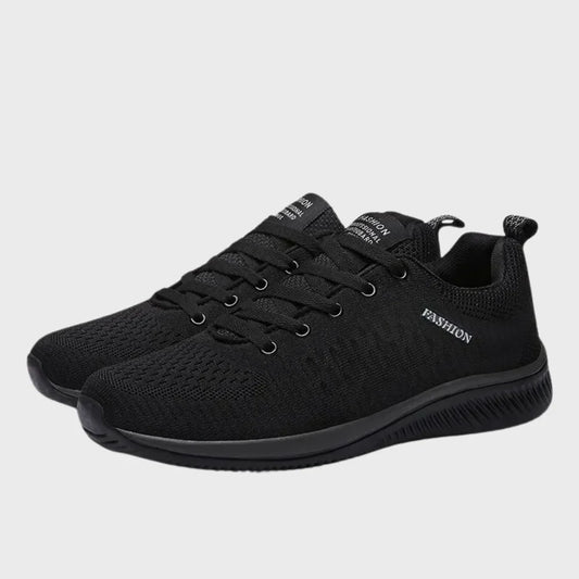 Men’s Running Shoes – Soft Knit – Low-Top Athletic Fit – Breathable Lace-Up Design