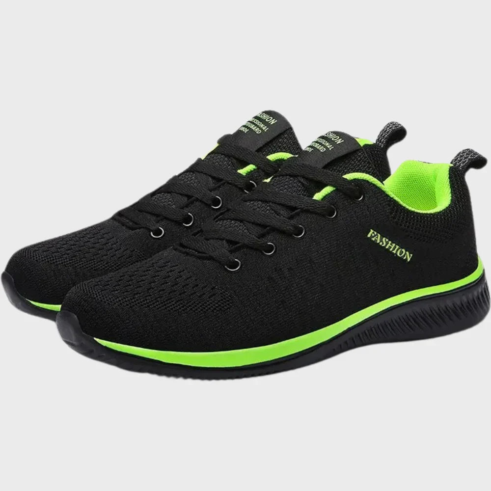 Men’s Running Shoes – Soft Knit – Low-Top Athletic Fit – Breathable Lace-Up Design