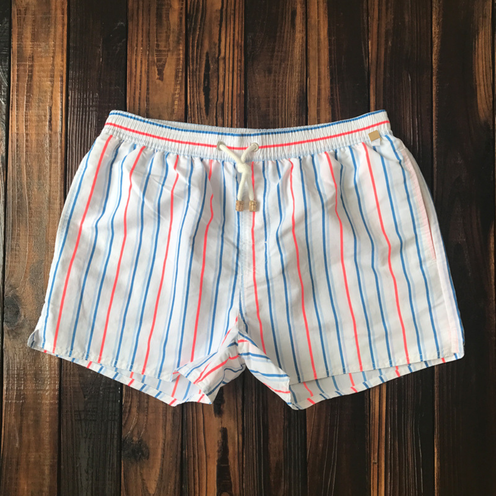 Men’s Swim Shorts – Relaxed Fit – Quick Dry – Breathable Blend – Above Knee – Drawstring Waist