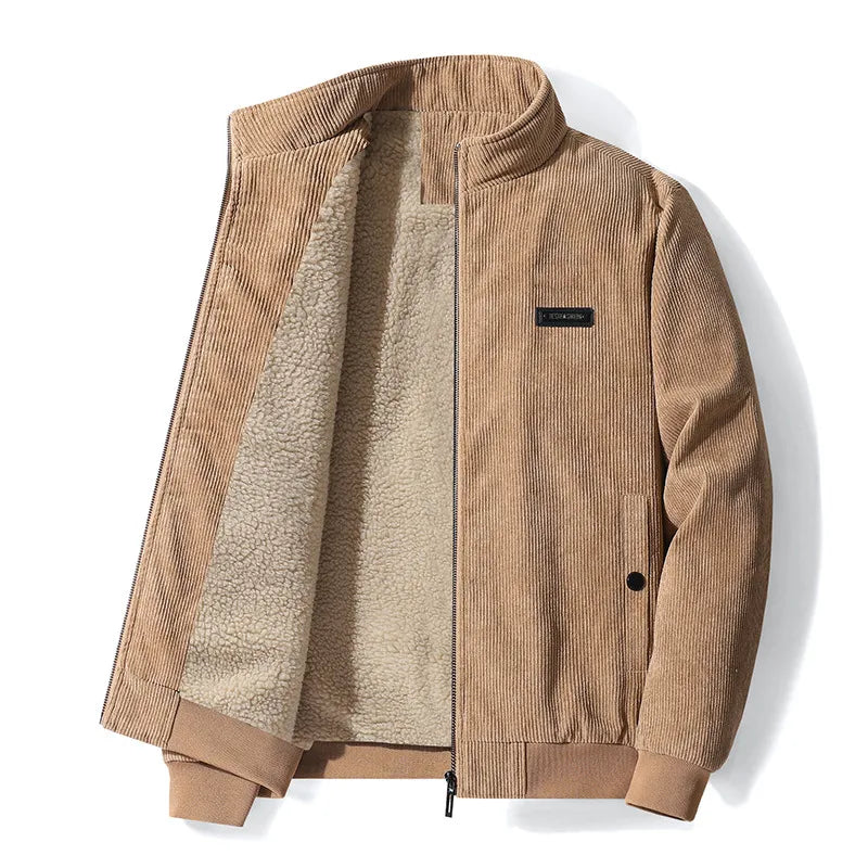Henry Regular Fit Bomber Jacket | Stand Collar Jacket