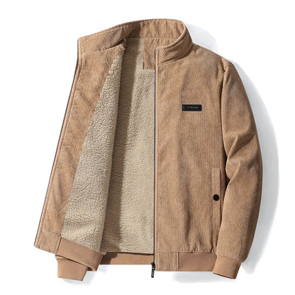 Henry Regular Fit Bomber Jacket | Stand Collar Jacket