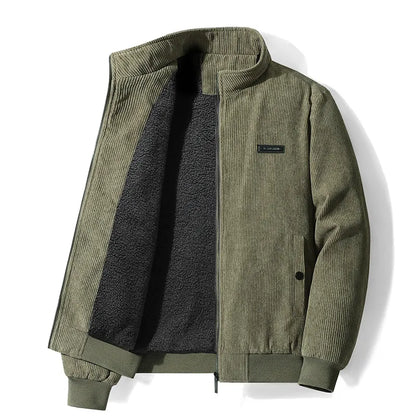 Henry Regular Fit Bomber Jacket | Stand Collar Jacket