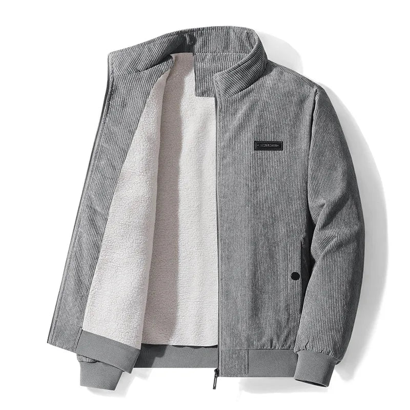 Henry Regular Fit Bomber Jacket | Stand Collar Jacket