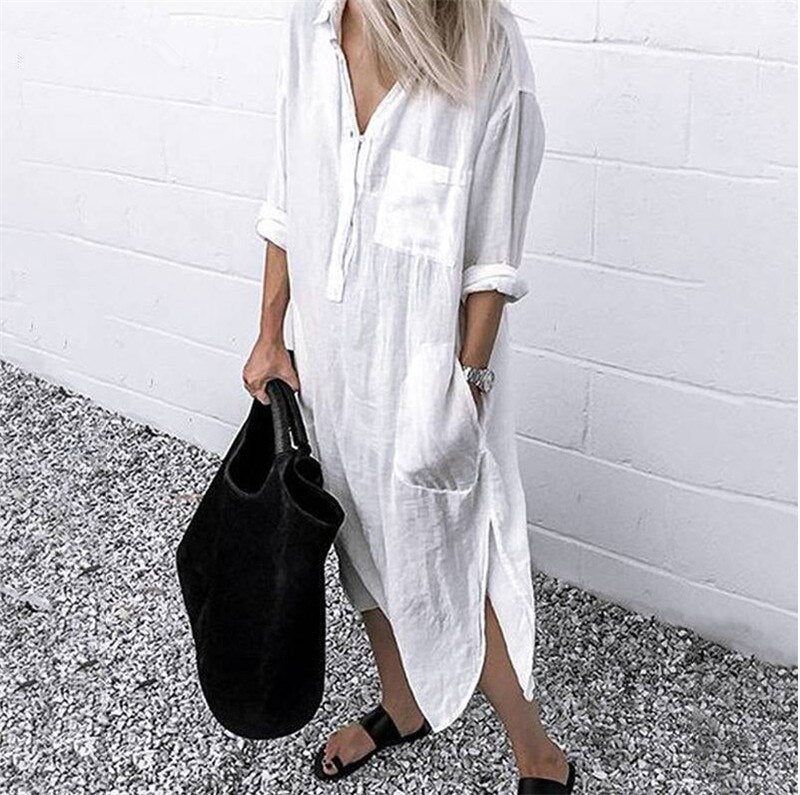 Button-Down Dress for Women