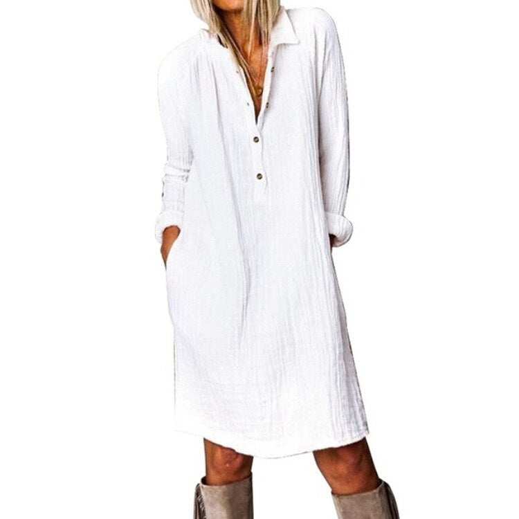 Button-Down Dress for Women