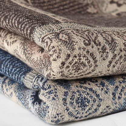 Isla Draped Scarf | Jacquard Reversible Scarf