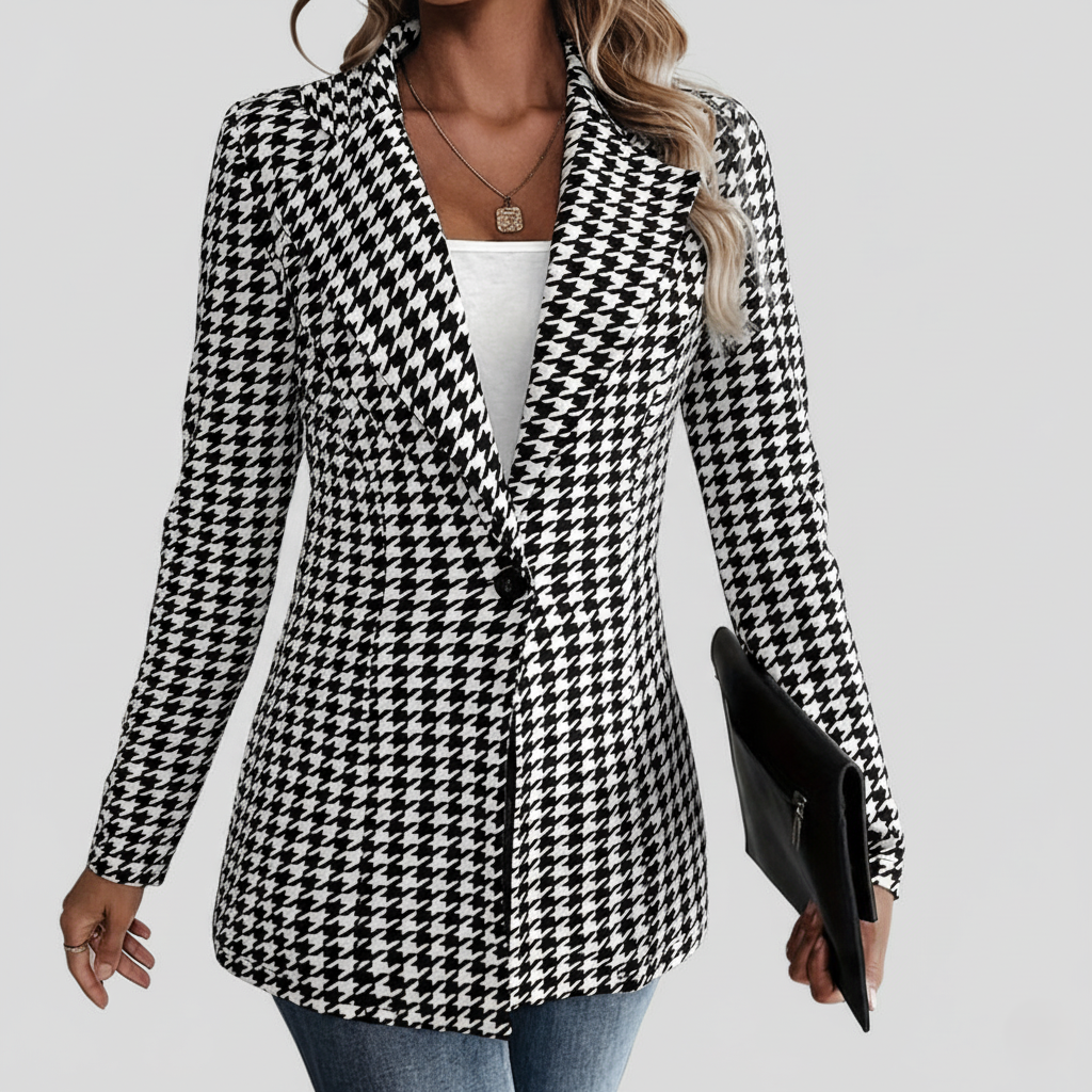 Sophia Blazer | Tailored Fit Notch Lapel Blazer