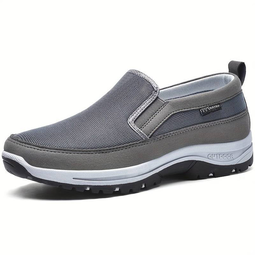 Men’s Slip-On Shoes – Cushioned Sole – Low-Cut – Casual Fit