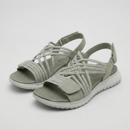 Rosie Orthopedic Comfort Fit Sandals | Criss-Cross Straps Open Toe Sandals