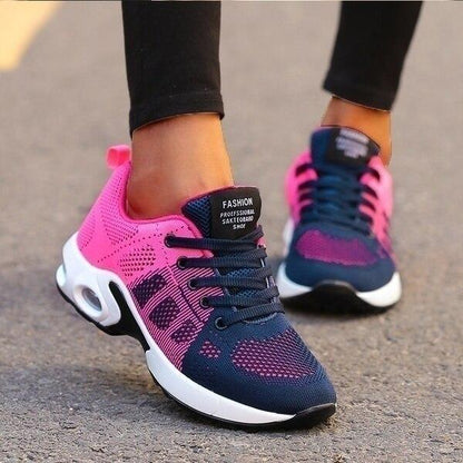 Women’s Walking Shoes – Orthopedic Support – Breathable Mesh – Lightweight Fit