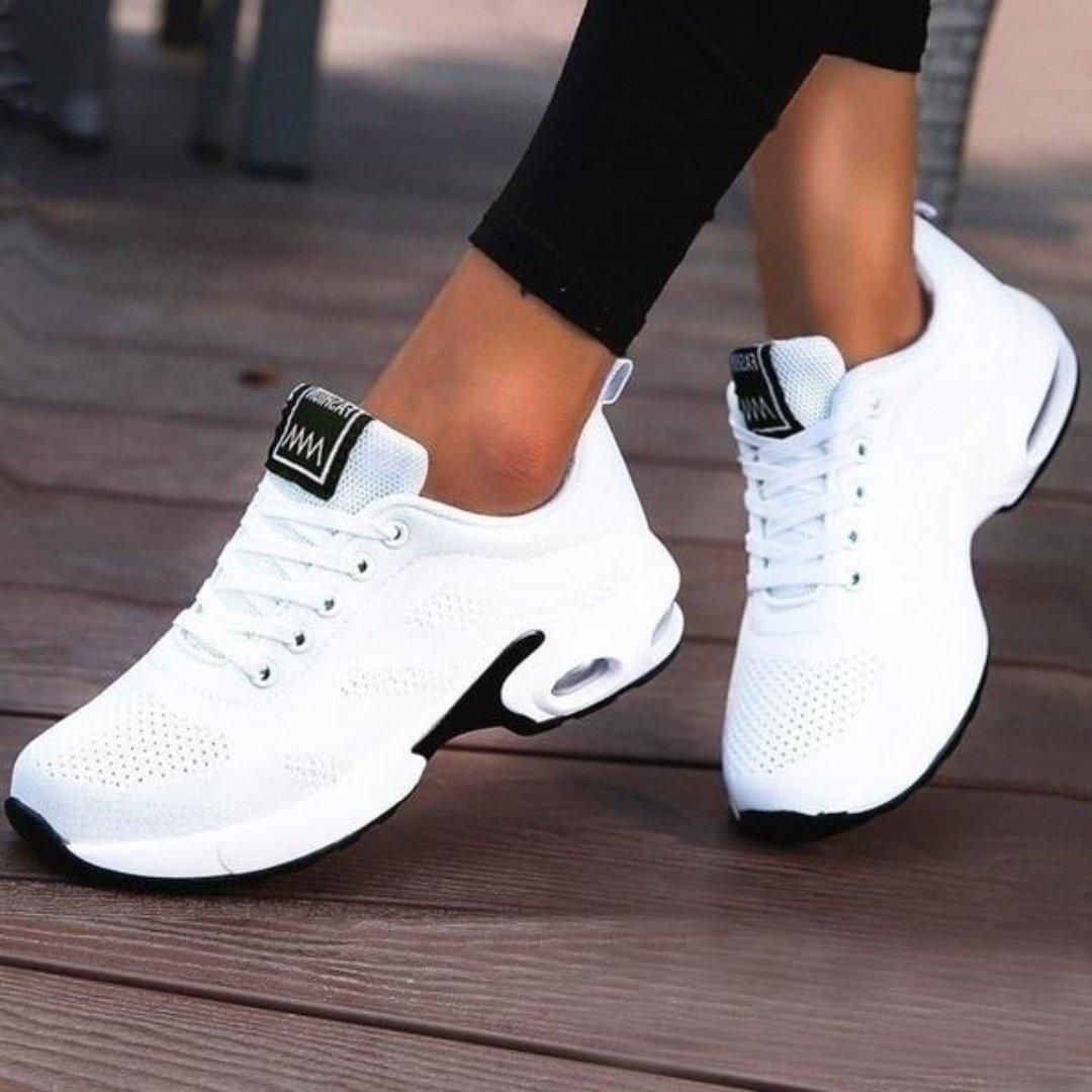 Women’s Walking Shoes – Orthopedic Support – Breathable Mesh – Lightweight Fit
