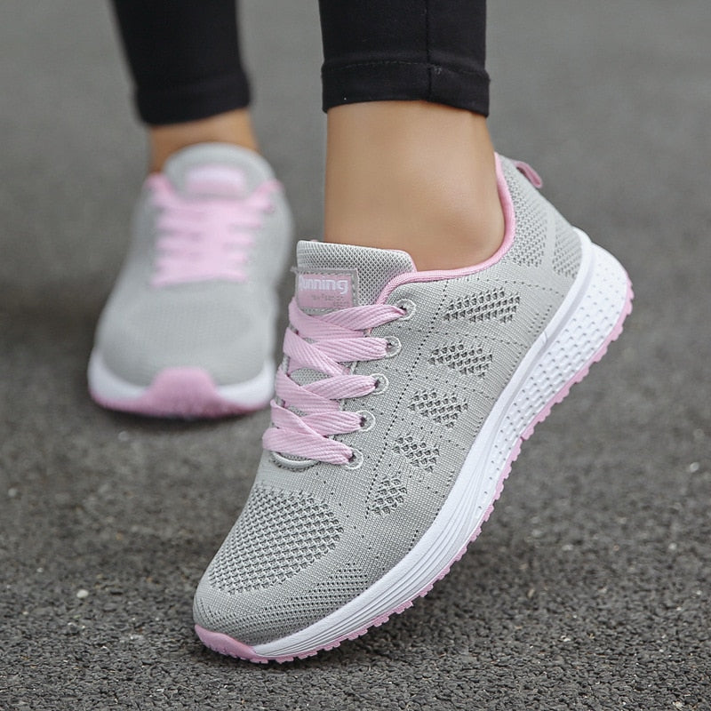 Women’s Walking Shoes – Orthopedic Support – Breathable Mesh – Cushioned Sole