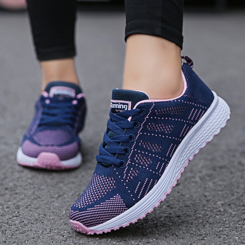 Women’s Walking Shoes – Orthopedic Support – Breathable Mesh – Cushioned Sole