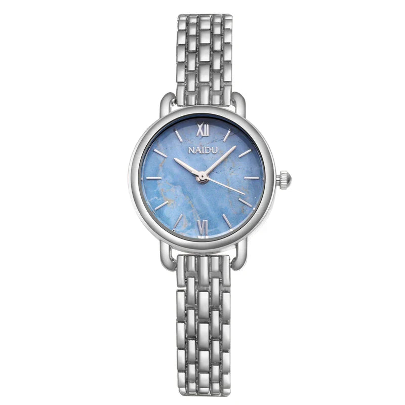 Amelia Slim Profile Watch | Round Case Roman Numerals Watch