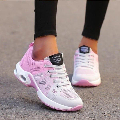 Women’s Walking Shoes – Orthopedic Support – Breathable Mesh – Lightweight Fit