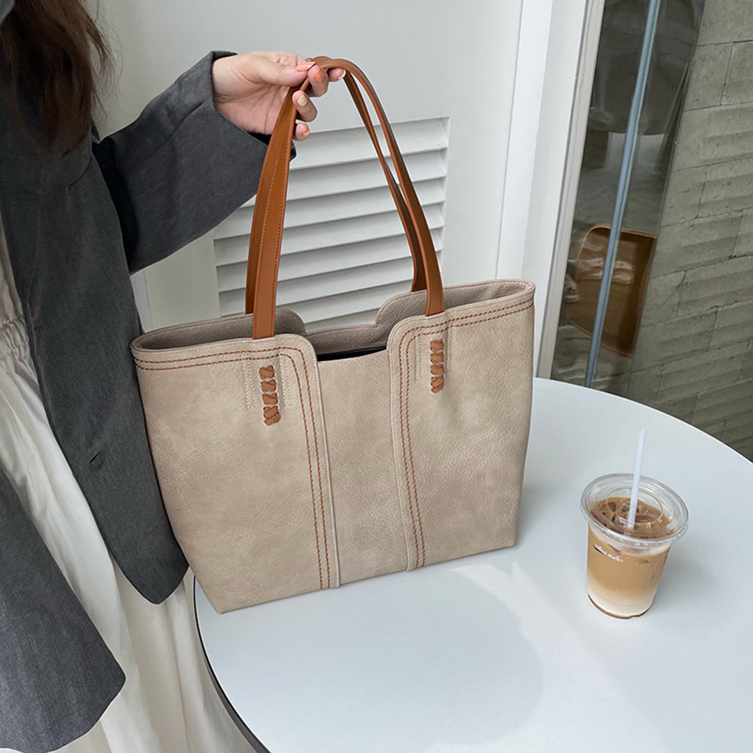Women’s Tote Bag – Structured Design – Soft Textured Finish – Dual Handle Style