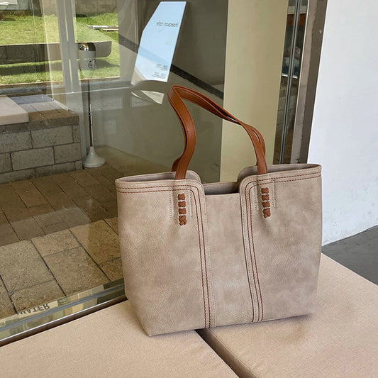 Women’s Tote Bag – Structured Design – Soft Textured Finish – Dual Handle Style