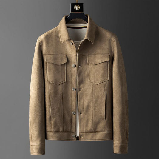 Men’s Jacket – Tailored Fit – Luxury Fabric – Button Front – Smart Casual