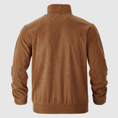 Oscar Relaxed Fit Shirt Jacket | Button Front Chest Pockets Shirt Jacket