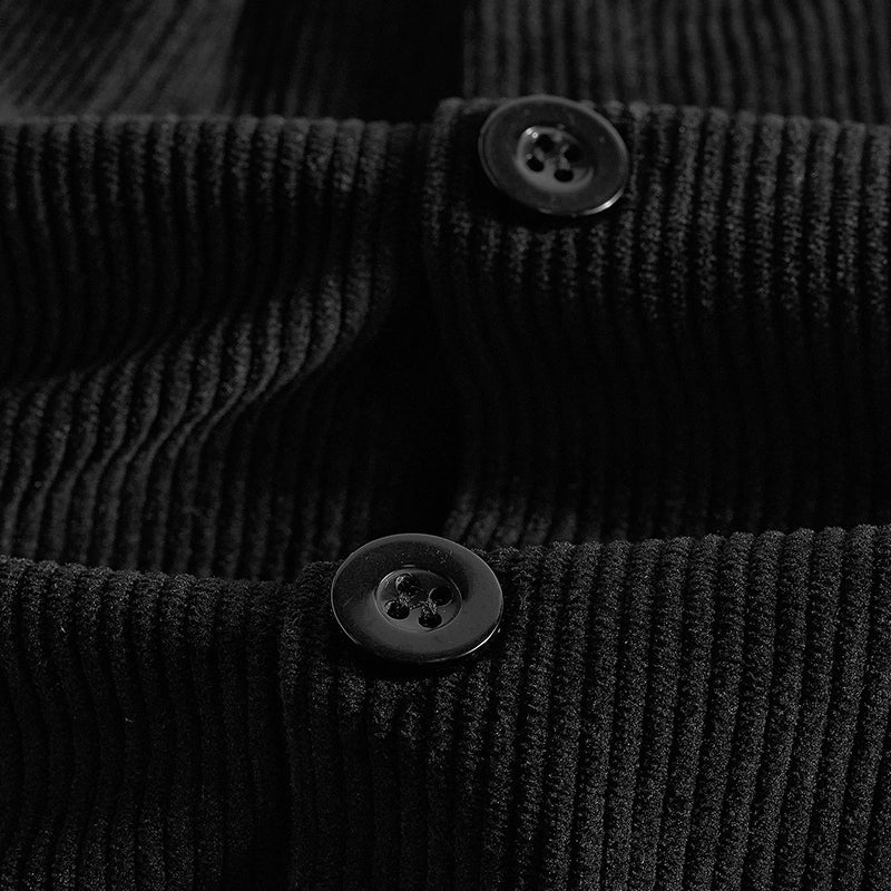 Oscar Relaxed Fit Shirt Jacket | Button Front Chest Pockets Shirt Jacket