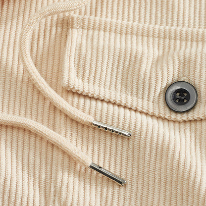 Oscar Relaxed Fit Shirt Jacket | Button Front Chest Pockets Shirt Jacket