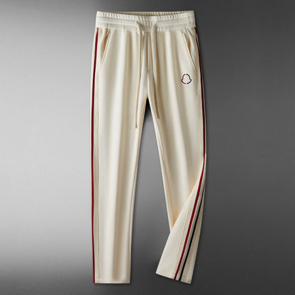 Arthur Relaxed Fit Half-Zip Jacket | Striped Hip-Length Jogger Pants