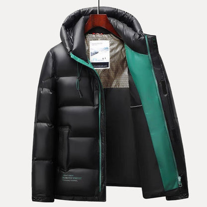 Harry Quilted Puffer Jacket | Drawstring Hooded Puffer Jacket