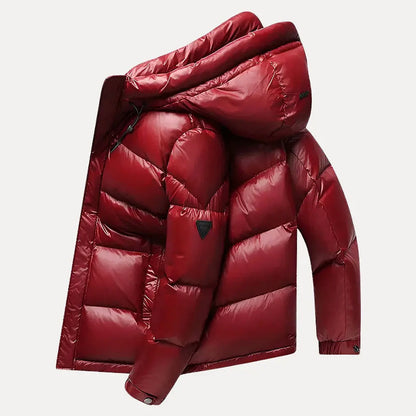 Harry Quilted Puffer Jacket | Drawstring Hooded Puffer Jacket