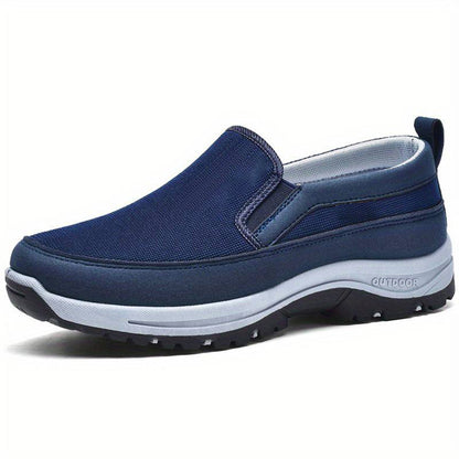 Men’s Slip-On Shoes – Cushioned Sole – Low-Cut – Casual Fit