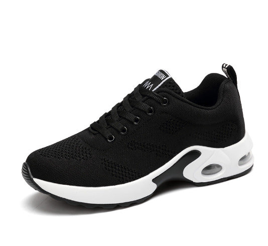 Women’s Running Shoes – Breathable Knit – Cushioned Sole – Lace-Up Athletic Fit