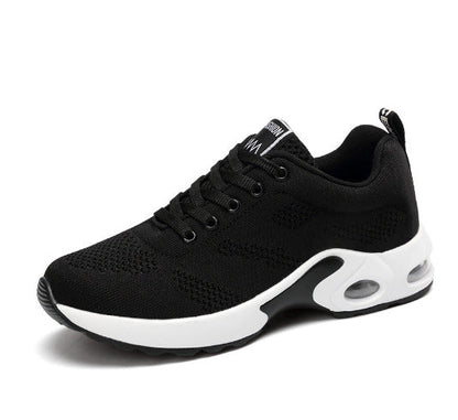 Women’s Running Shoes – Breathable Knit – Cushioned Sole – Lace-Up Athletic Fit